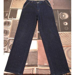 Vintage Levi's Dark Wash 1970's Mom Jeans 27x30